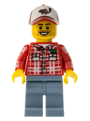 Lego, Minifigure, Collectible, Series 5, Lumberjack, COL072
