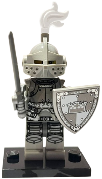 Lego, Minifigure, Opened, Collectible Blind, Series 9, Heroic Knight, Col09-4