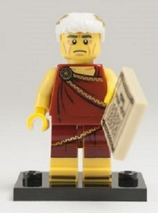 Lego, Minifigure, Collectible Blind, Series 9, Roman Emperor, col09-5