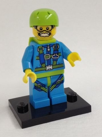 Lego, Minifigure, Collectible Series 10, Skydiver, COL10-6