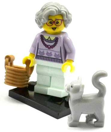 Lego, Minifigure, Opened, Collectible Blind, Series 11, Grandma, COL11-14