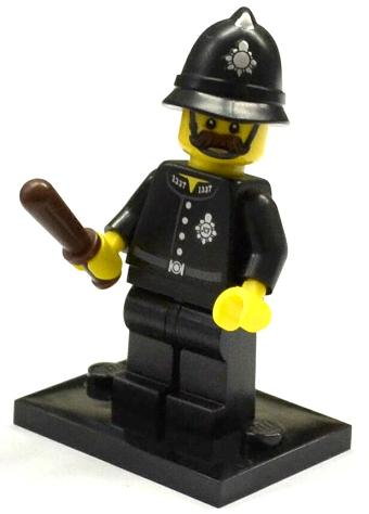 Lego, Minifigure, Opened, Collectible Blind, Series 11, Constable, COL11-15