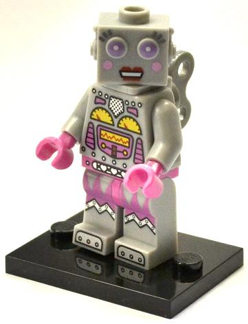 Lego, Minifigure, Opened, Collectible Blind, Series 11, Lady Robot, COL11-16