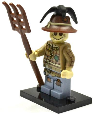 Lego, Minifigure, Opened, Collectible Blind, Series 11, Scarecrow, COL11-2