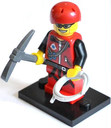 Lego, Minifigure, Opened, Collectible Blind, Series 11, Mountain Climber, COL11-9