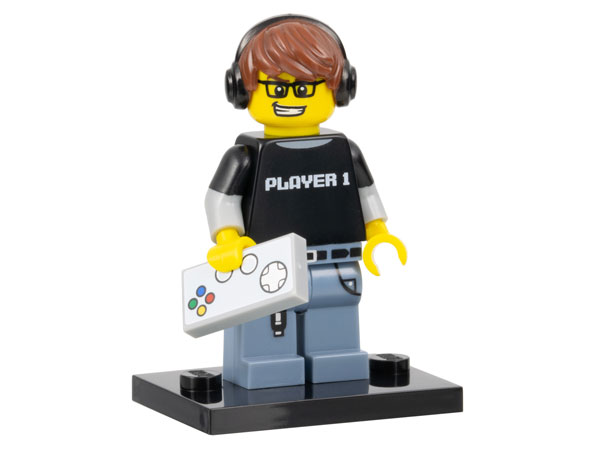Lego, Minifigure, Opened, Collectible Blind, Series 12, Video Game Guy, COL12-4