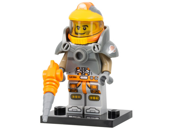 Lego, Minifigure, Opened, Collectible Blind, Series 12, Space Miner, COL12-6