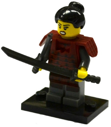 Lego, Minifigure, Opened, Collectible Blind, Series 13, Samurai, col13-12