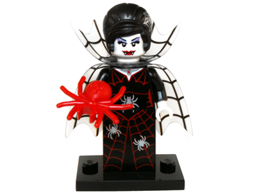 Lego, Minifigure, Collectible Series 14, Spider Lady, col14-16