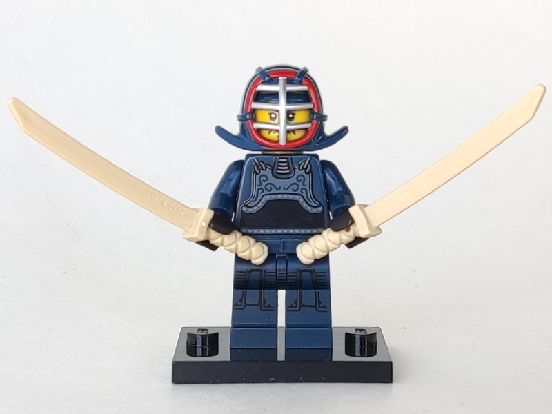 Lego, Minifigure, Opened, Collectible Blind, Series 15, Kendo Fighter, COL15-12