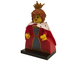 Lego, Minifigure, Opened, Collectible Blind, Series 15, Queen, COL15-16