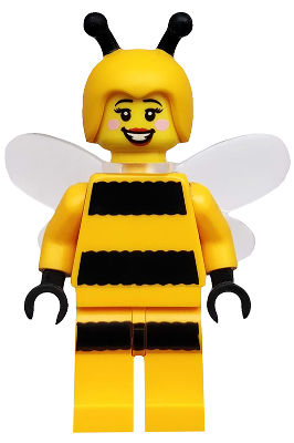 Lego, Minifigure, Opened, Collectible Blind, Series 10, Bumblebee Girl, COL151