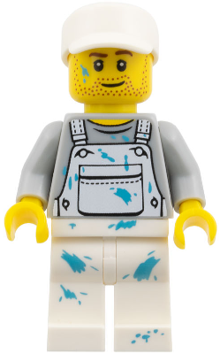 Lego, Minifigure, Opened, Collectible Blind, Series 10, Decorator, COL159