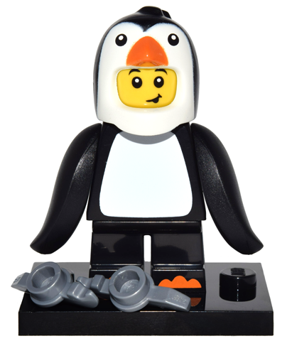 Lego, Minifigure, Opened, Collectible Blind, Series 16, Penguin Boy, col16-10