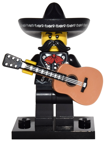 Lego, Minifigure, Opened, Collectible Blind, Series 16, Mariachi, col16-13
