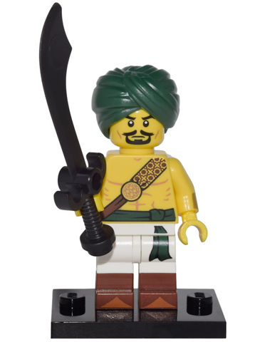 Lego, Minifigure, Collectible Series 16, Desert Warrior, COL16-2