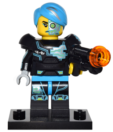 Lego, Minifigure, Collectible Series 16, Cyborg, COL16-3