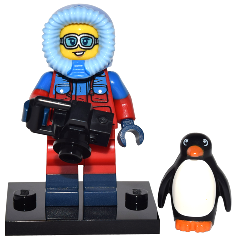 Lego, Minifigure, Opened, Collectible Blind, Series 16, Wildlife Photographer, col16-7