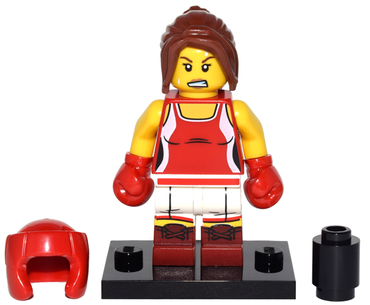 Lego, Minifigure, Opened, Collectible Blind, Series 16, Kickboxer, col16-8