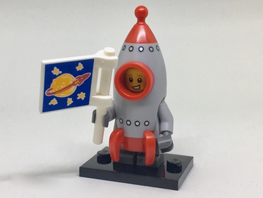Lego, Minifigure, Collectible Series 17, Rocket Boy, col17-13