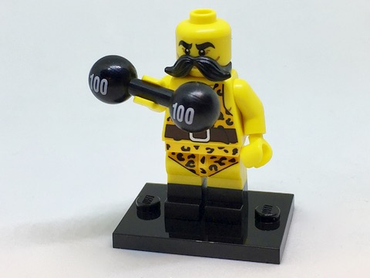 Lego, Minifigure, Collectible Series 17, Roman Circus Strongman, col17-2