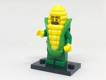 Lego, Minifigure, Collectible Series 17, Corn Cob Guy, col17-4
