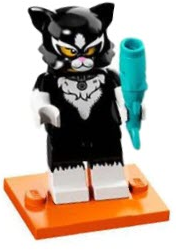 Lego, Minifigure, Opened, Collectible Blind, Series 18, Cat Costume Girl, COL18-12