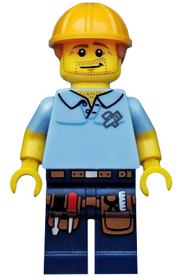 Lego, Minifigure, Collectible Blind, Series 13, Carpenter, COL203