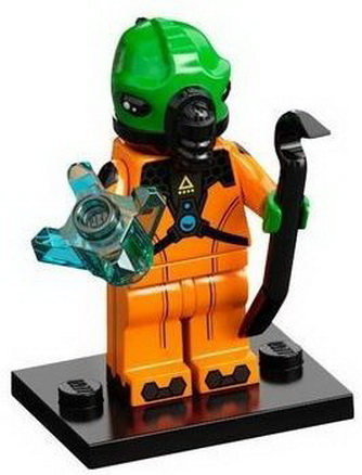 Lego, Minifigure, Opened, Collectible Blind, Series 21, Alien, col21-11