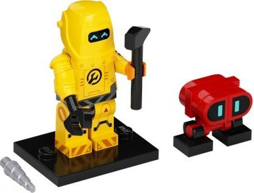 Lego, Minifigure, Collectible, Series 22, Robot Repair Tech, COL22-1