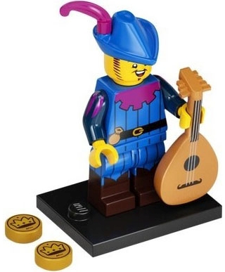 Lego, Minifigure, Collectible, Series 22, Troubadour, COL22-3