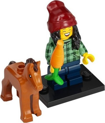 Lego, Minifigure, Collectible, Series 22, Horse and Groom, COL22-5