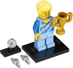 Lego, Minifigure, Collectible, Series 22, Figure Skating Campion, COL22-6