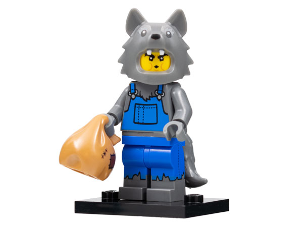 Lego, Minifigure, Collectible Blind, Series 23, Wolf Costume, COL23-8