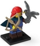 Lego, Minifigure, Opened, Collectible Blind, Series 24, Falconer, col24-5