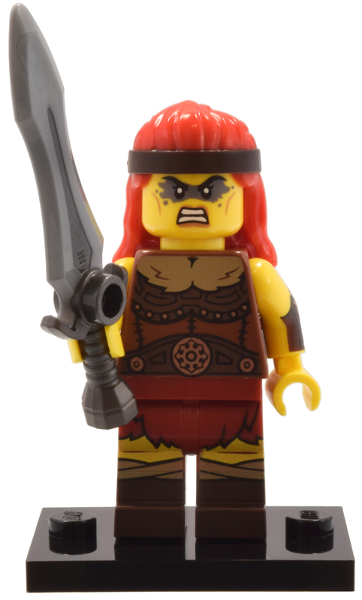 Lego, Minifigure, Opened, Collectible Blind, Series 25, Fierce Barbarian, COL25-11