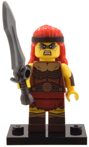 Lego, Minifigure, Opened, Collectible Blind, Series 25, Fierce Barbarian, COL25-11