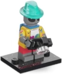 Lego, Minifigure, Collectible Minifigures, Series 26, Alien Tourist, col26-3