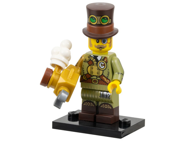 LEGO, Minifigures, Collectible, Series 27, Steampunk Inventor, COL27-12