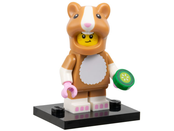 LEGO, Minifigures, Collectible, Series 27 Minifigures, Hamster Costume Fan, COL27-1