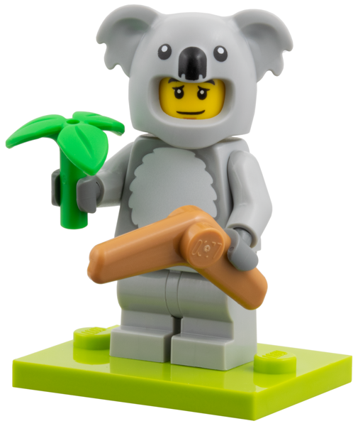 Lego, Minifigure, Collectible, Series 28, Koala Costume Fan, COL28-6