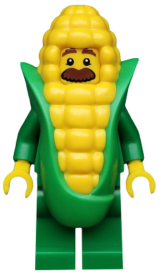 Lego, Minifigure, Collectible Series 17, Corn Cob Guy, col289