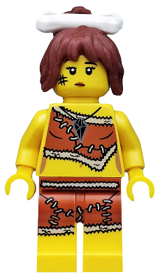 Lego, Minifigure, Cave Woman - Iconic Cave, COL303