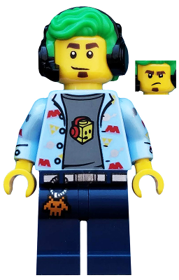 Lego, Minifigure, Open, Collectible Blind, Series 19, Minifigure only, Video Game Champ, col341
