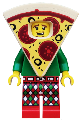 Lego, Minifigure, Collectible Blind, Series 19, Pizza Costume (figure only), COL351