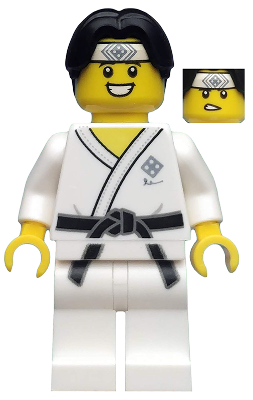Lego, Minifigure, Collectible, Series 20, Martial Arts Boy, COL367
