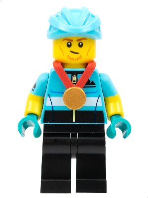 Lego, Minifigure, Collectible, Series 22, Minifigure Only, Wheelchair Racer, COL397