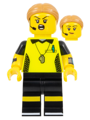Lego, Minifigure, Collectible Minifigures, Series 24, Football Referee, COL411