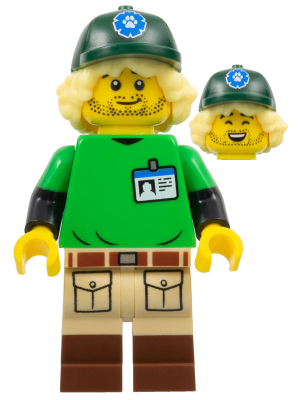 Lego, Minifigure, Collectible Minifigures, Series 24, Conservationist, COL419