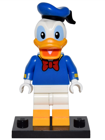 Lego, Minifigure, Collectible, Disney, Series 1, Donald Duck, COLDIS-10